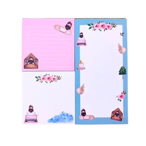Trio Bloquinhos 40 Folhas Decorados Devocional Buendia