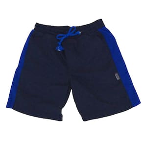 Bermuda infantil masc Vrasalon Marinho e azul