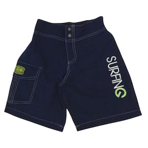 Bermuda Tactel infantil masc Vrasalon Azul Marinho