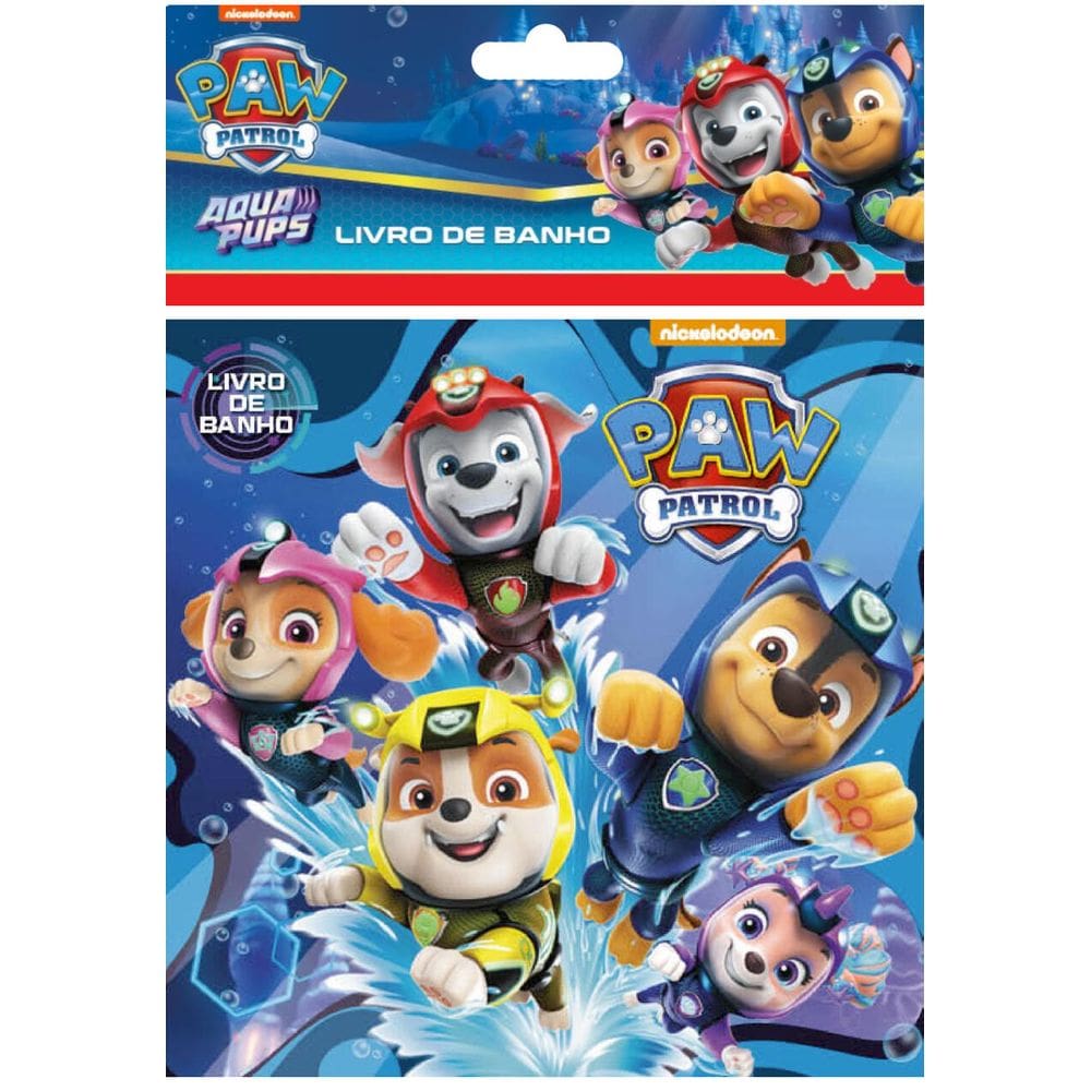 Patrulha Canina Livro de Banho