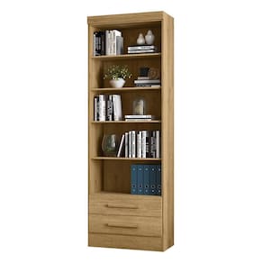 Estante Livreiro com 2 Gavetas 3420 - Qmovi