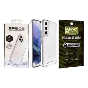 Capinha Space Collection Premium Para Galaxy S20 + Pelicula