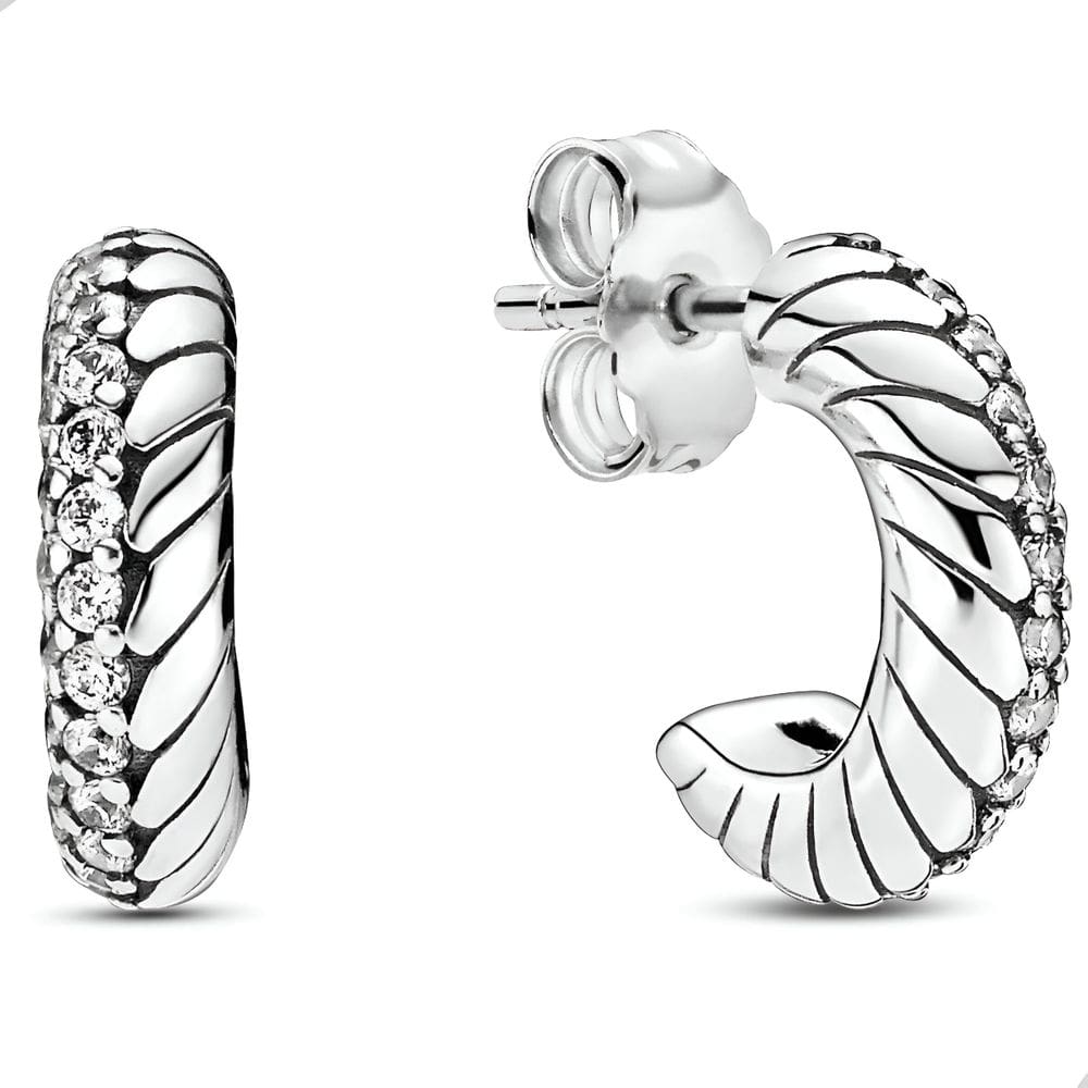 Brinco Argola Elegância em Prata 925