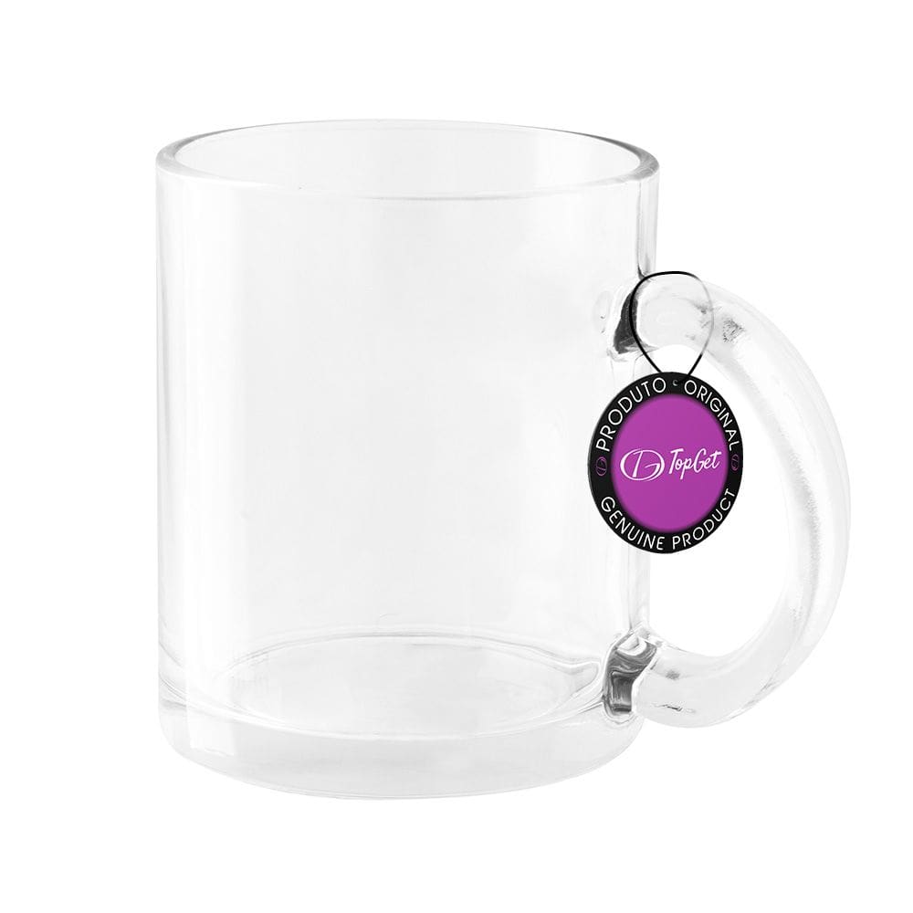 Caneca em Vidro 350 ml ClearMug TopGet