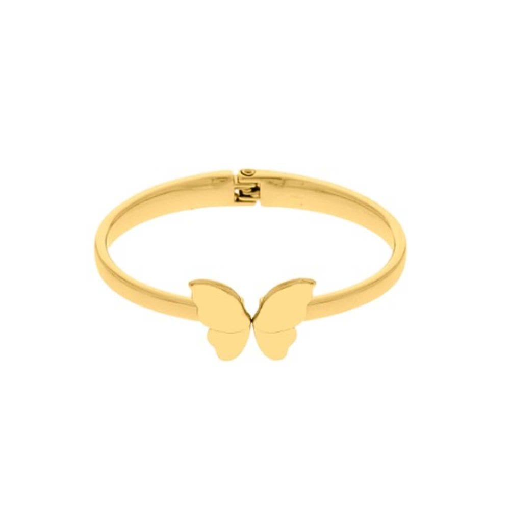 Bracelete Borboleta -  Banhado em Ouro 18k