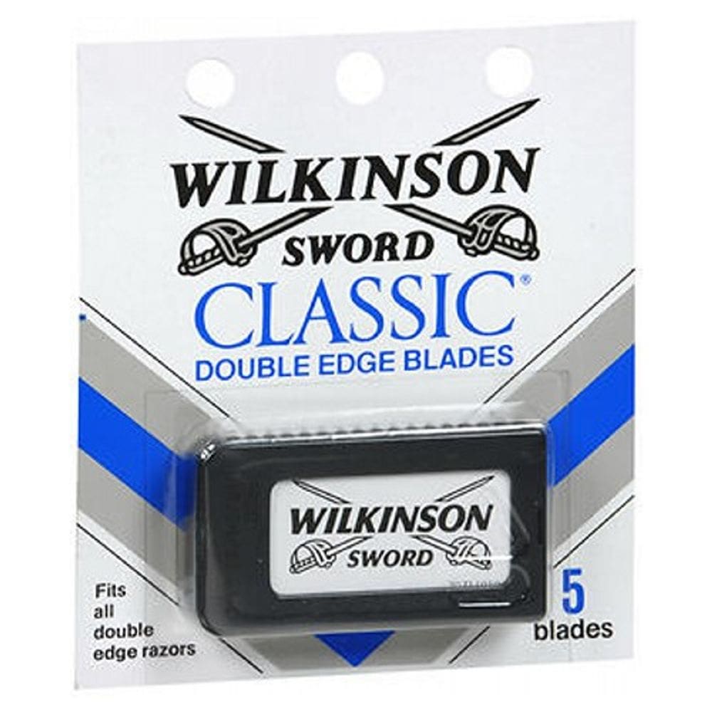 Lâminas de barbear Wilkinson Sword Classic Double Edge da Schick (pacote com 6)