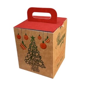 Embalagem Panetone Chocotone Natal 100 Gr (100 Unid)
