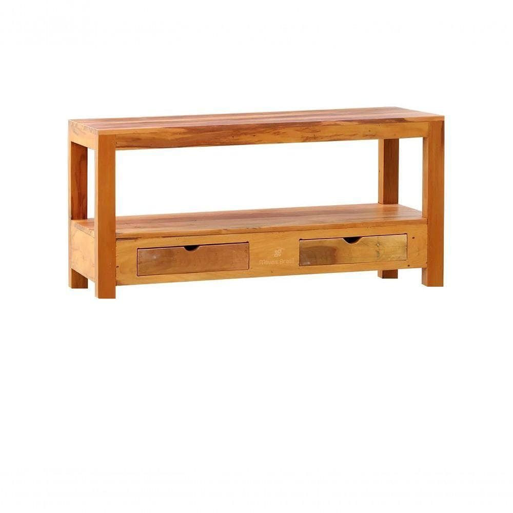Rack Ilha 2 Gavetas Natural Premium