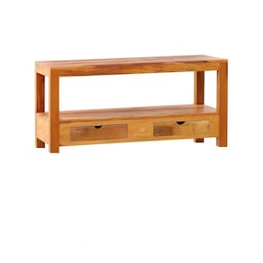 Rack Ilha 2 Gavetas Natural Premium
