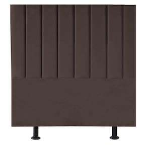Cabeceira Estofada Cama Box Solteiro 90 cm Laura Suede
