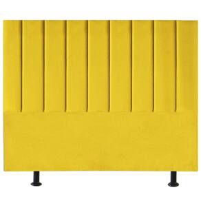 Cabeceira Estofada Cama Box King 195 cm Laura Suede