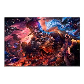 Quebra Cabeça Personalizado League Of Legends 48 Peças