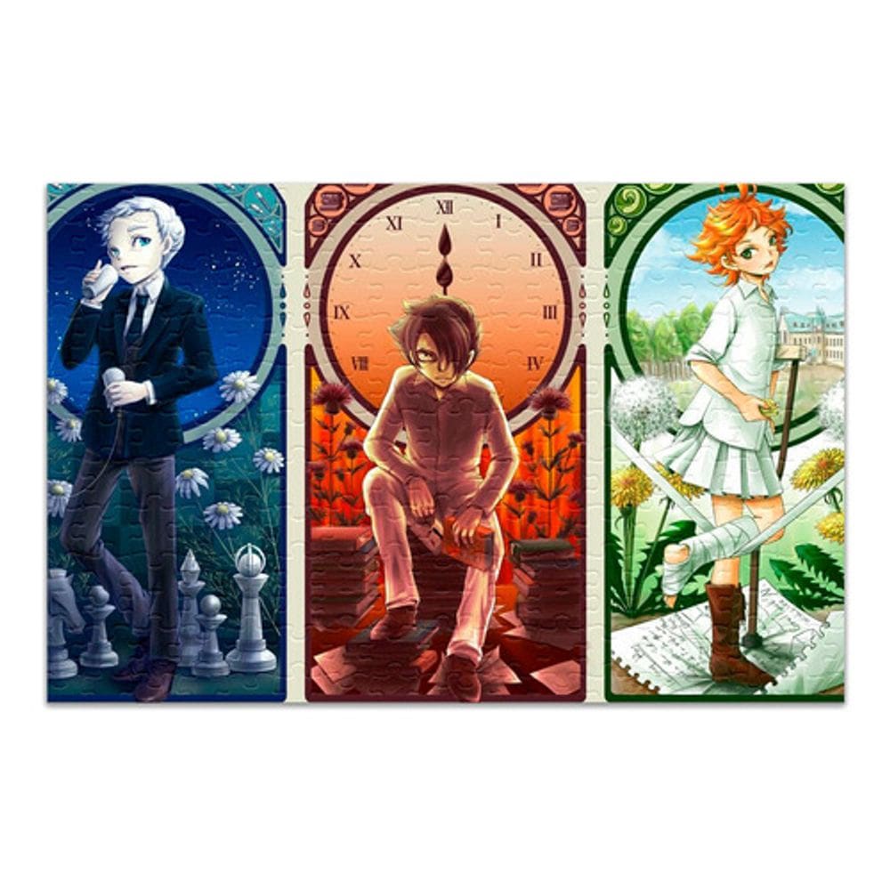 Quebra-cabeça Promised Neverland Personalizado 48 Peças