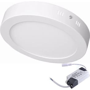 Painel Led 22 Sobrepor Redondo 18w 3000k 100-240v Taschibra