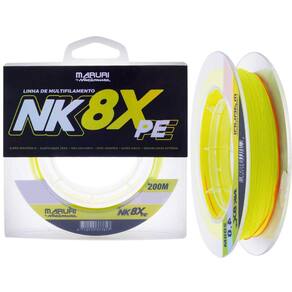 Linha Multifilamento Maruri By Nakamura NK 8X 0,30mm 30lb 200m