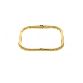 Bracelete Super Luxo Quadrado - Banhado em Ouro 18k