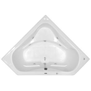 Banheira Hidromassagem Astra Quantum Super Luxo 140cmx207cmx55cm - 08 Jatos Acrílico P2 Com Aquecedo 110V