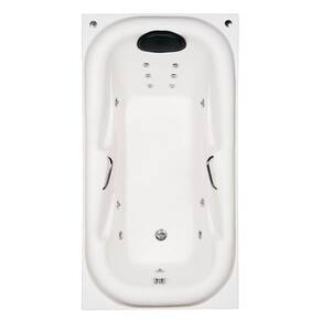 Banheira Hidromassagem Astra Tahiti Super Luxo 180cmx92cmx53cm - 04 Jatos Acrílico P3 Sem Aquecedor 110V