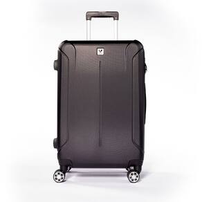 Mala de Viagem Media Vilabon Vb0223 Abs Cadeado Integrado Rodas Duplas 360 Preto