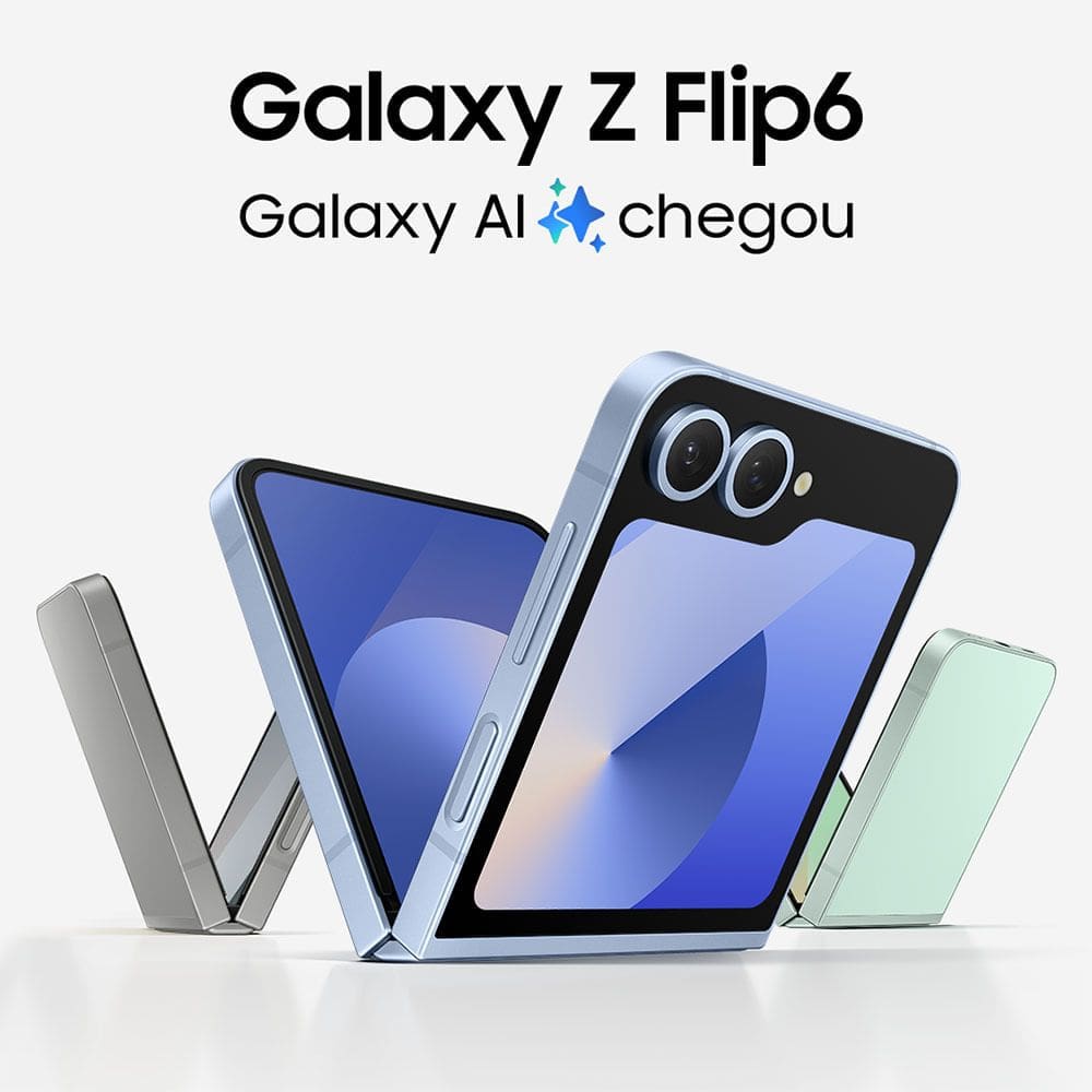 Celular Samsung Galaxy Z Flip6 5G, 256GB, | Casas Bahia