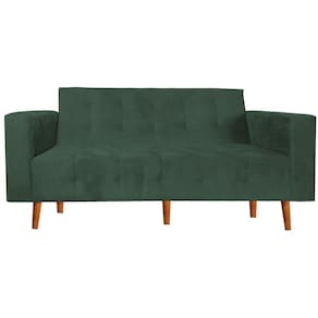 Sofa Namoradeira Monica 3 Lugares Verde