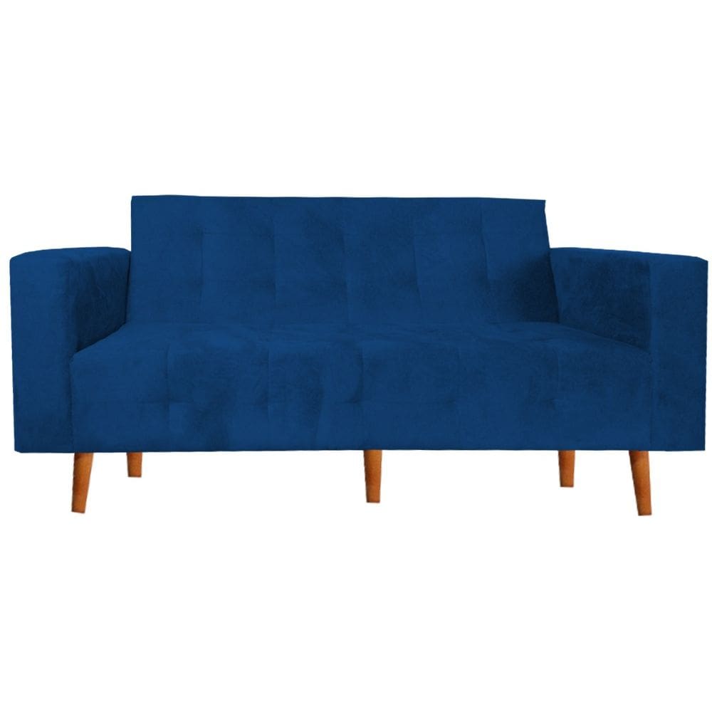 Sofa Namoradeira Monica 3 Lugares Marinho