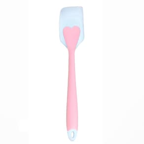 Espátula De Silicone Cozinha Coração Grande 28Cm Reforçado