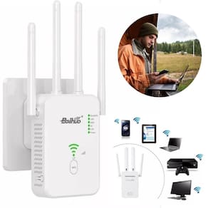 Extensor Rede Wifi 300Mbps 110V/220V Ideal Sala Qualidade