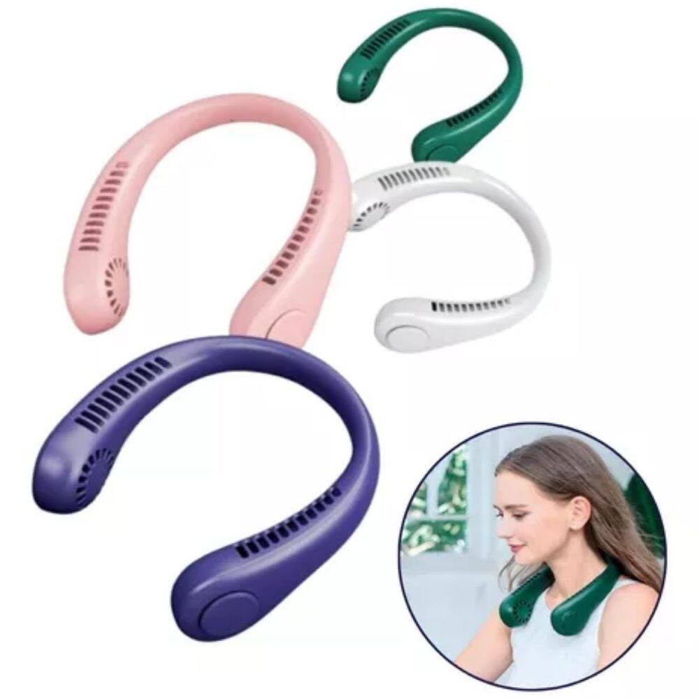 Ventilador Resfriador Pescoço Dobrável Silencioso E Potente