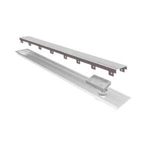 Ralo Linear Elleve Multimaster 279 120cm com Tampa Inox