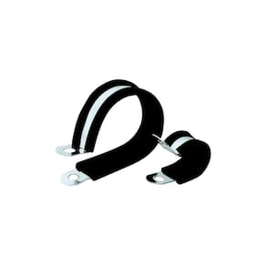 Abraçadeira Com Borracha 12Mm Fita 15Mm Aço Carbono - 10Un