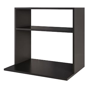 Suporte Micro-Ondas Forno Armário Aéreo 60cm 1 Prateleira Aura M24 Preto - Mpozenato