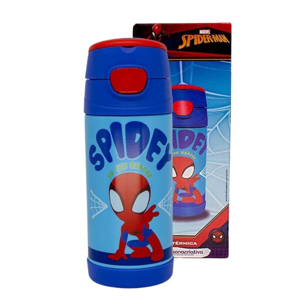 Garrafa Térmica Top Handle 350 Ml Homem Aranha - Zc