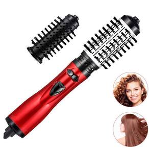 Escova Rotativa 2 Em 1 Secadora Modela Cabelo Liso Brilhante