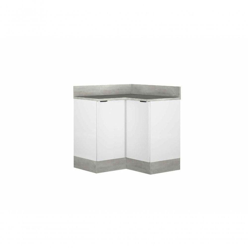 Balcão De Canto Cozinhas Itatiaia Exclusive 2 Portas Branco Cdm
