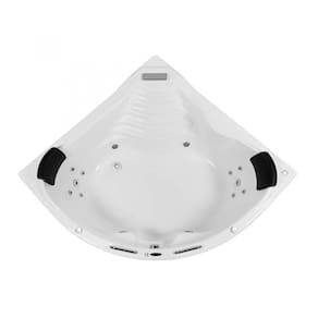 Banheira Hidromassagem Astra Acapulco Gran Luxo 166cmx211cmx49cm - 04 Jatos Acrílico P4 Sem Aquecedo 110V
