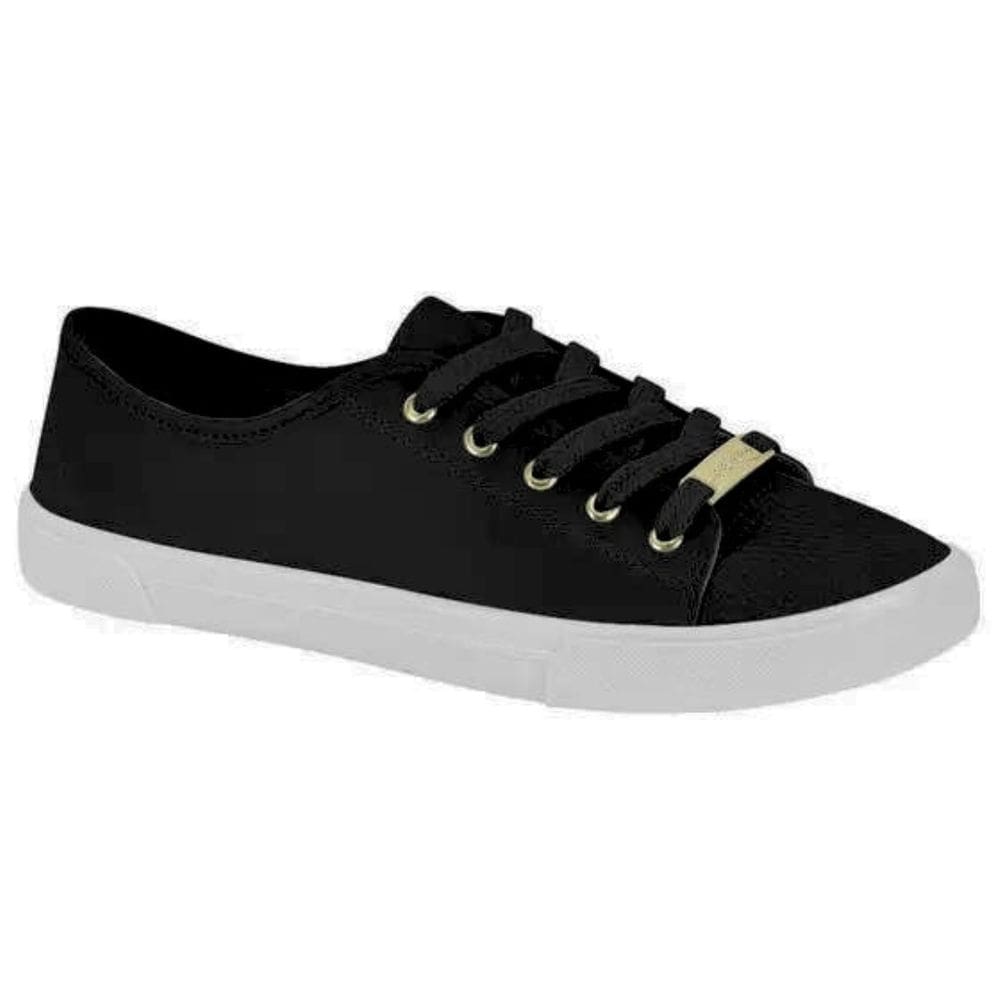 Tênis Moleca Casual Nobuck Feminino Preto