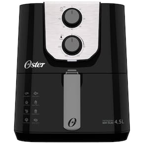 Fritadeira Elétrica sem Óleo OFRT510 Oster Black Perform com Timer 4,5L