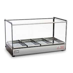 Estufa Quadrada EVR 4 Bandejas Titã EVR RETA COM LED 4B CINZA 127V