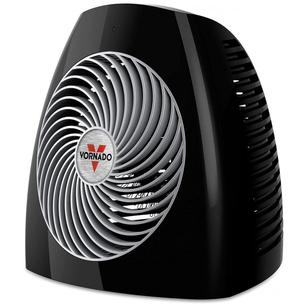 Aquecedor Elétrico com 3 Configurações de Calor e Termostato Ajustável,1500W, 110V, VORNADO MVH, Preto