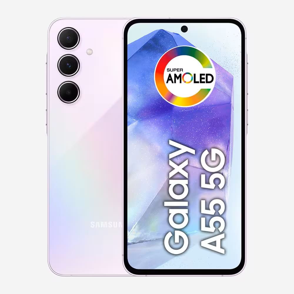 REEMBALADO: Samsung Galaxy A55 5G 256GB 8GB RAM Tela 6.6 - Rosa