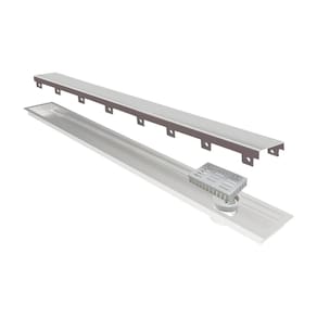 Ralo Linear Elleve Multimaster 282 150cm com Tampa Inox