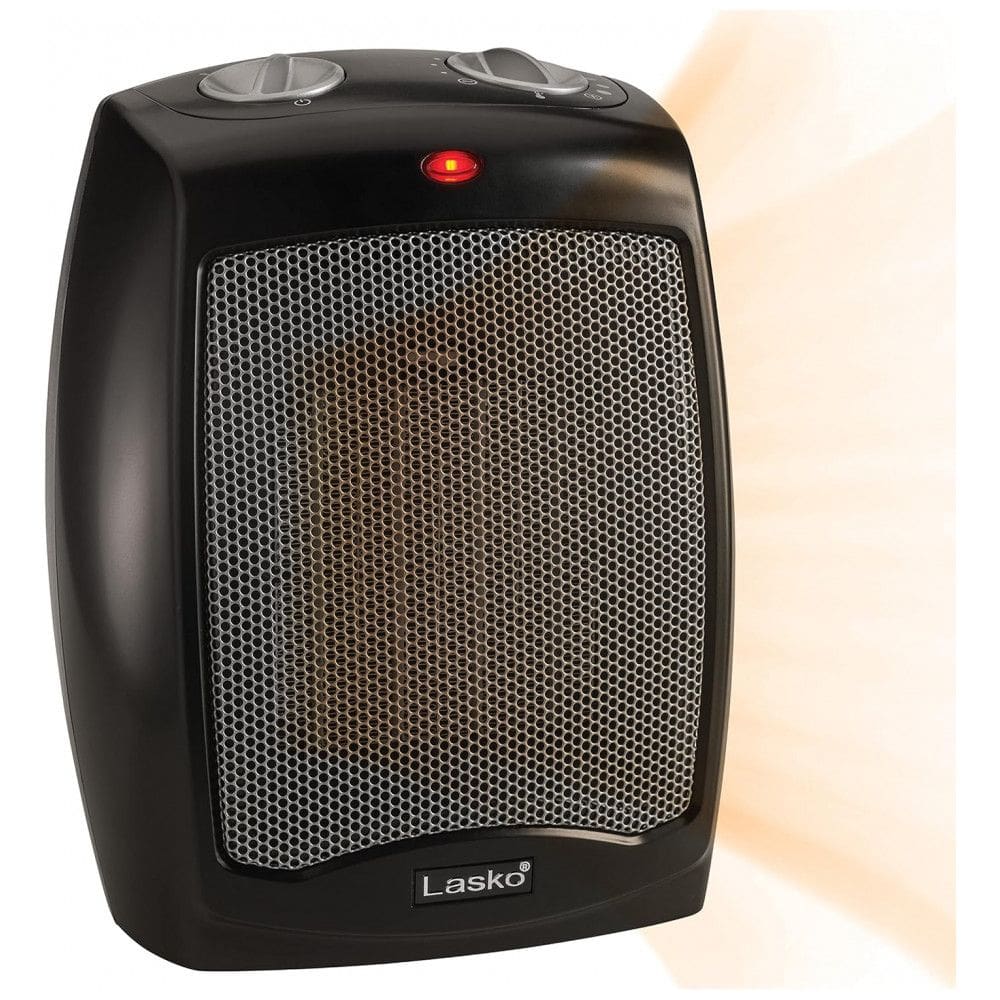 Aquecedor Cerâmico Portátil 11 Temperaturas 1500W, 900W 110V, LASKO CD09250, Preto