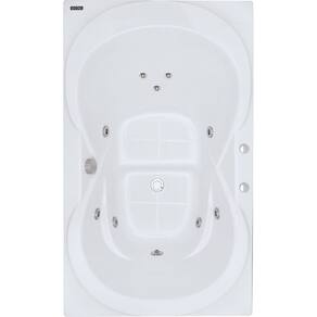 Banheira Hidromassagem Astra Due Super Luxo 170cmx90cmx44cm - 04 Jatos Acrílico P6 Sem Aquecedor 110V