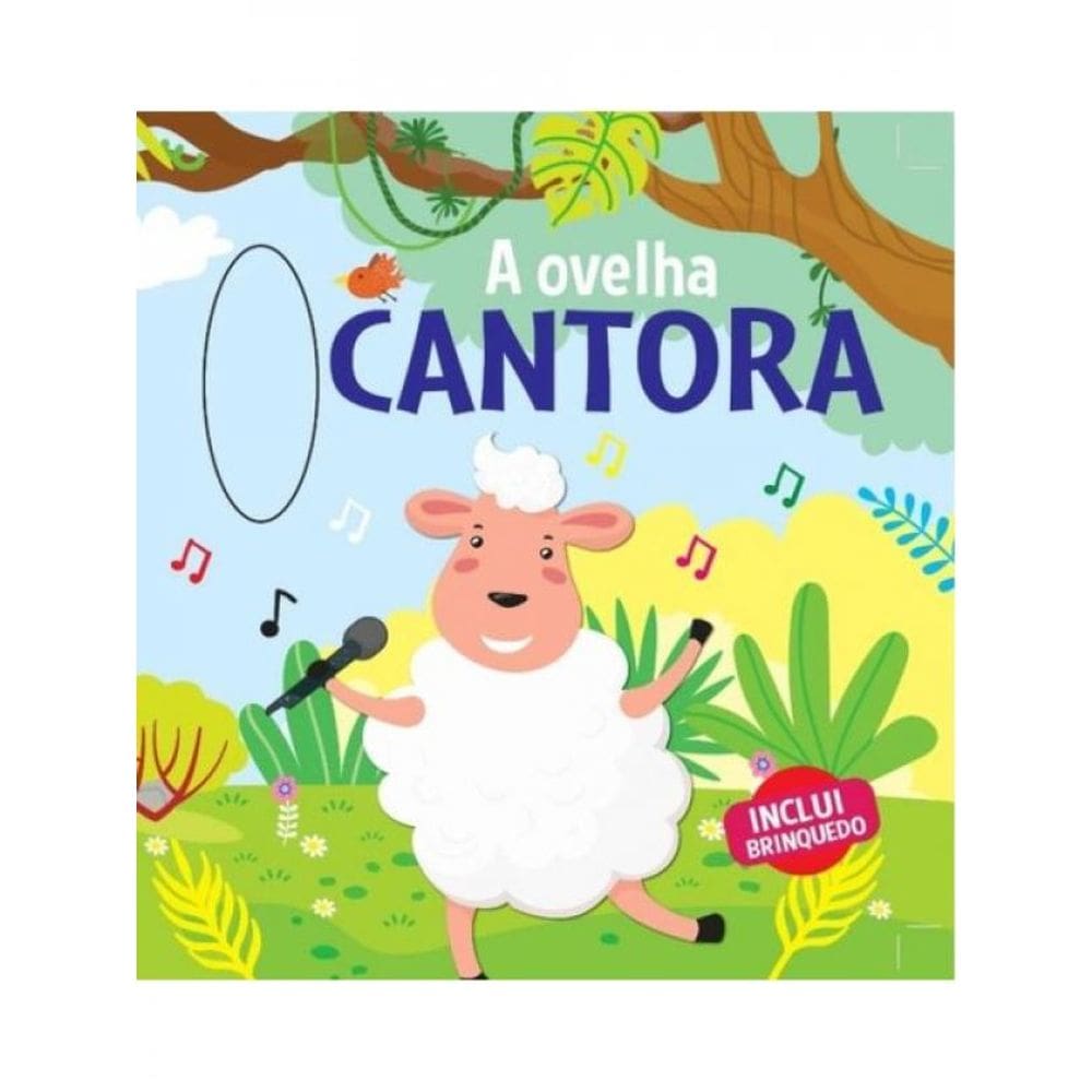 A Ovelha Cantora - Inclui Brinquedo