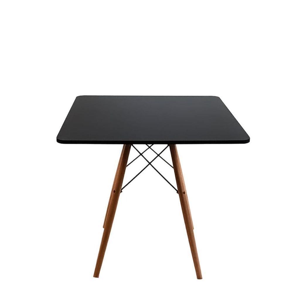 Mesa De Jantar Quadrada 80X80 Cm Eiffel Pés Palito Maravilha