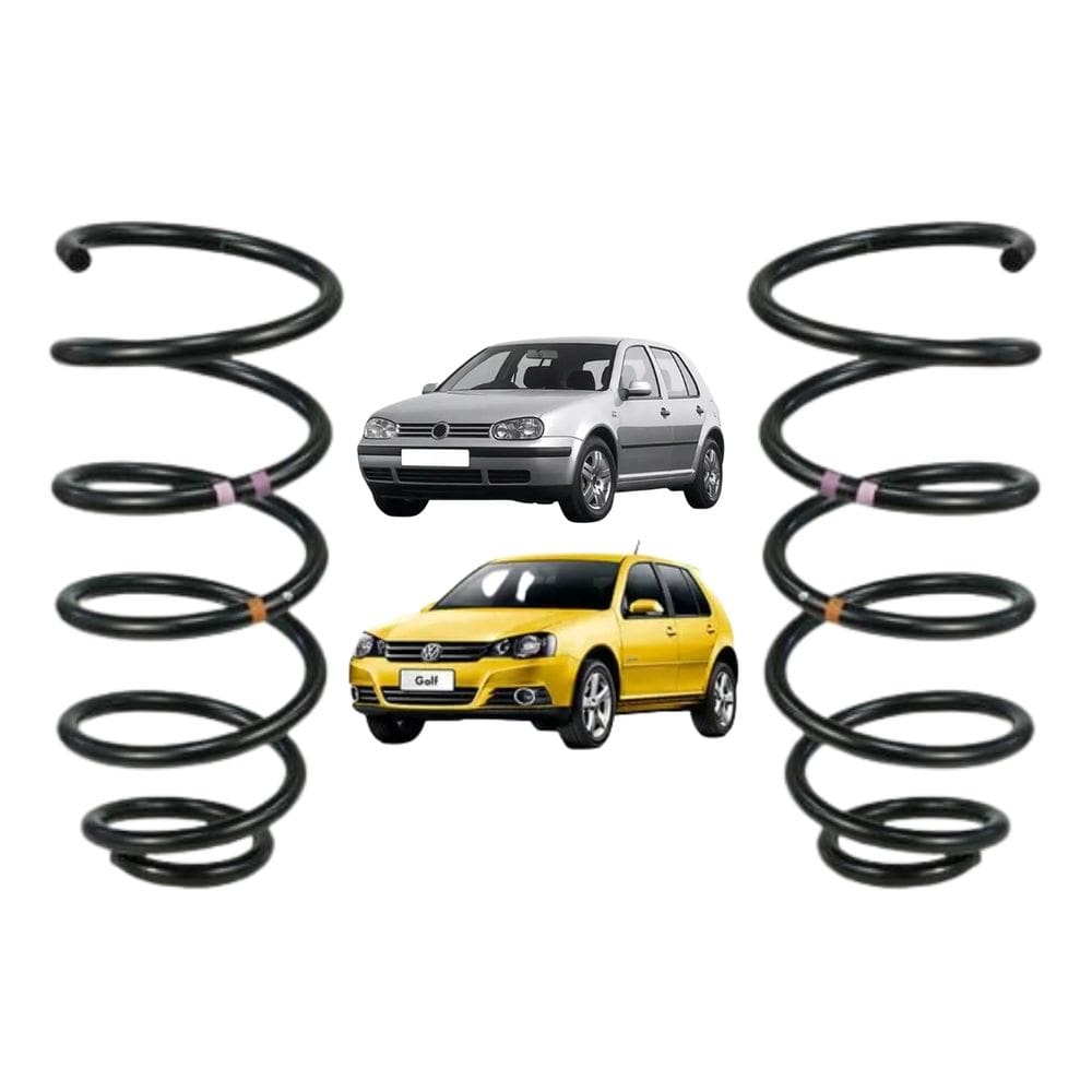 2 Molas Helicoidais Golf 2000 A 2007 Cofap Dianteiras