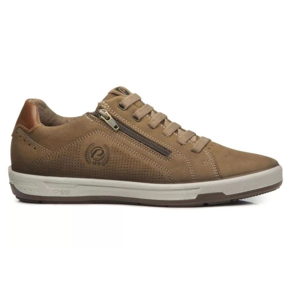 Sapatênis Pegada Elementum Casual Masculino Marrom Mascavo