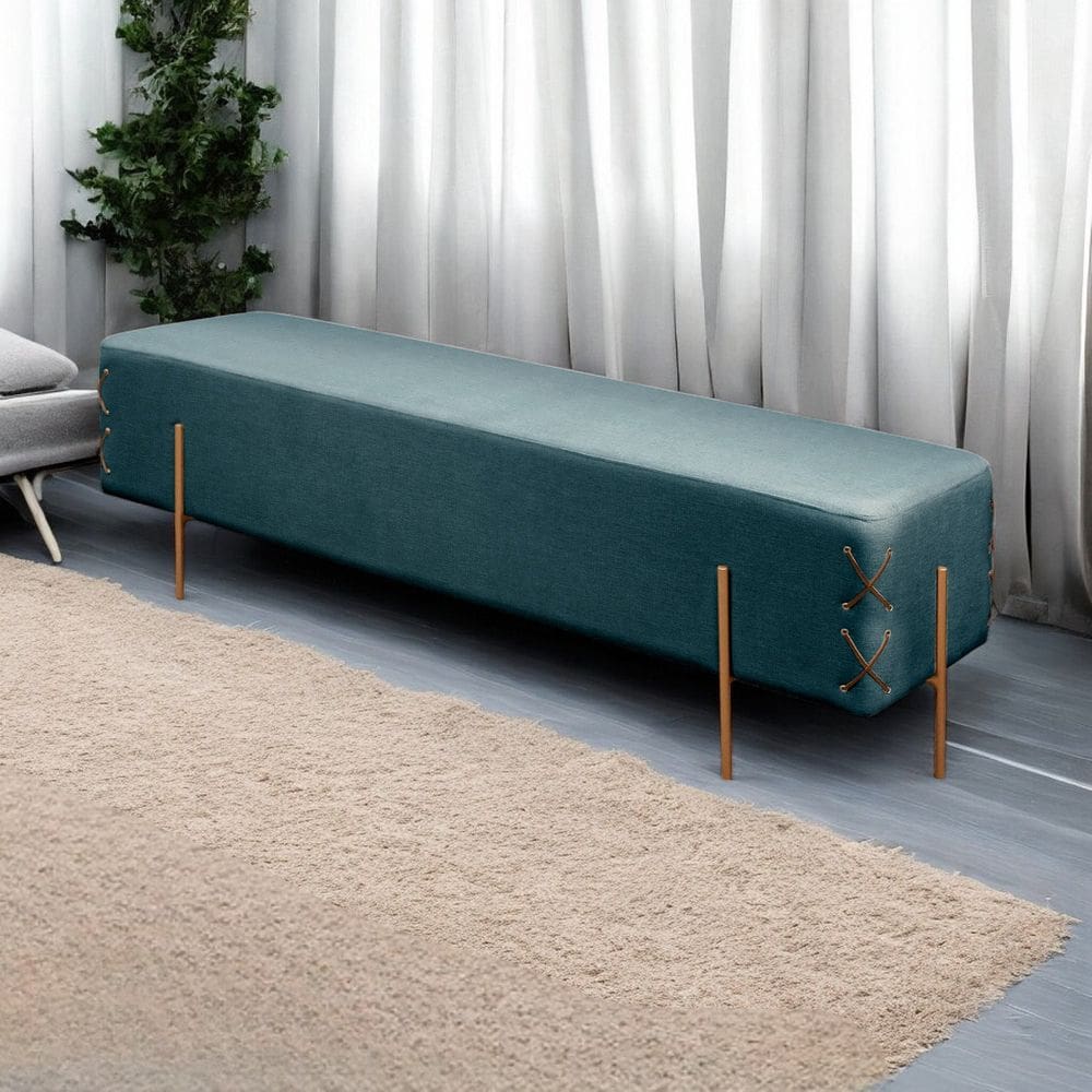 Recamier Banco Luxo Eros Azul