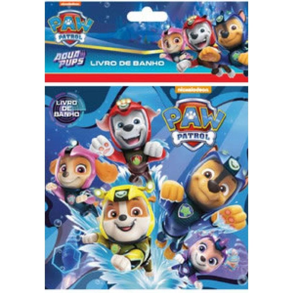 Patrulha Canina Livro De Banho